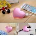 Mini Heart-Shaped Power Bank Portable Battery Recharger